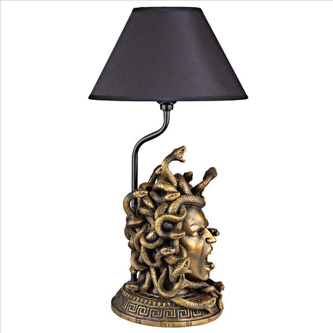 Medusa Head Of Snakes Desk Lamp