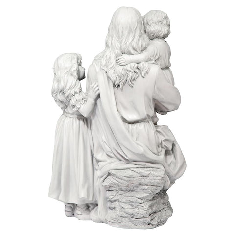 Jesus Loves The Little Children Statue