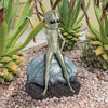 Image of Roswell The Alien With Spacecraft Statue