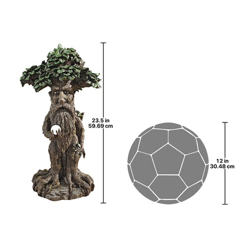 Treebeard Ent With Mystical Orb Statue