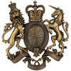 Image of Royal Coat Of Arms Of Britain Plaque