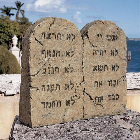 Ten Commandments Tablets