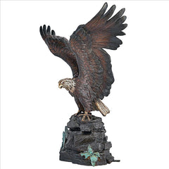 Strength & Patriotism Bald Eagle Bronze