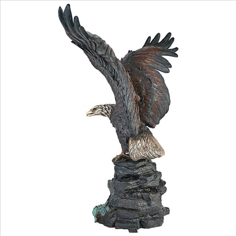 Strength & Patriotism Bald Eagle Bronze