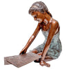 Image of Samantha The Artist Bronze Girl