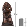 Image of Darwins Ape Bronze Statue