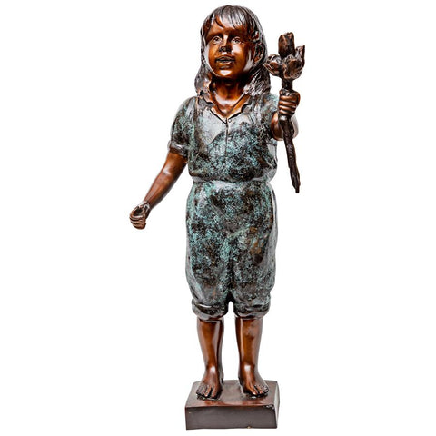 Olivias Roses Flower Girl Bronze