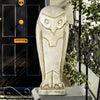 Image of Polar Owl Sentinel Art Deco Statue