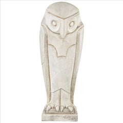 Polar Owl Sentinel Art Deco Statue