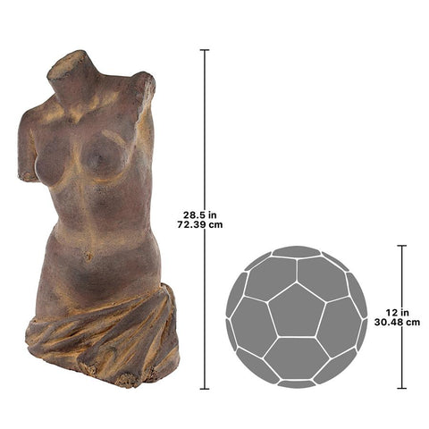 Nude Female Torso Statue