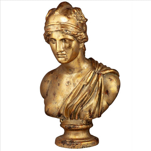 Mercury Greek God Bust Statue