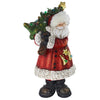 Image of Santa With A Sparkling Tree Statue