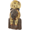 Image of Egyptian Lion Goddess Sekhmet Bust Wall Planter