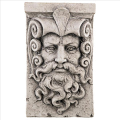 Poseidon Greek God Wall Sculpture