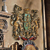 Image of Heraldic Royal Lions Coat Of Arms Plaque