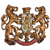 Image of Heraldic Royal Lions Coat Of Arms Plaque