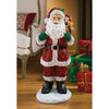 Image of Visit From Santa Claus Statue