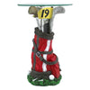 Image of On Par Golf Bag Glass Topped Table