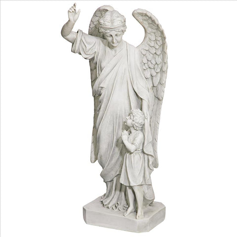 Guardian Angel Childs Prayer Statue
