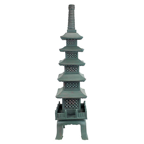 Nara Temple Garden Pagoda Statue