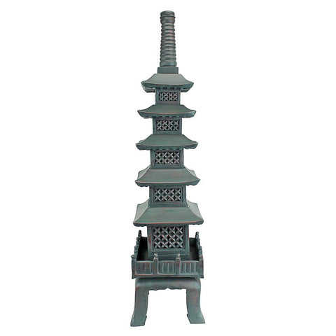 Nara Temple Garden Pagoda Statue