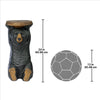 Image of Black Forest Bear Pedestal Table
