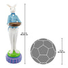 Image of Standing Rabbit Butler With Bowl