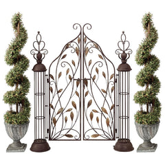 Princess Entryway Metal Garden Gate