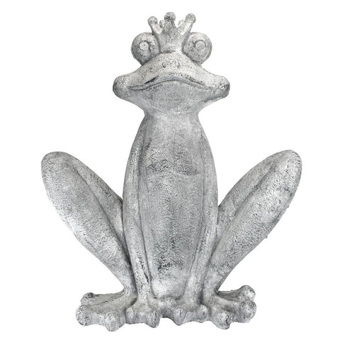 Big Olde Bullfrog King Garden Statue