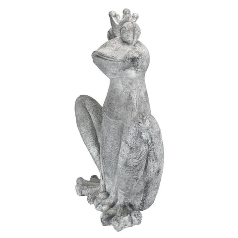 Big Olde Bullfrog King Garden Statue