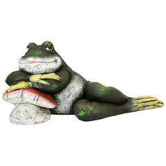 Bert The Flirtatious Frog Garden Statue