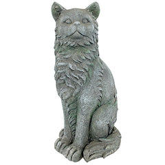 King Olav V Norwegian Forest Cat Statue