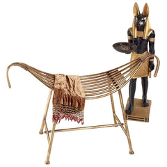 God Of The Nile Metal Bench