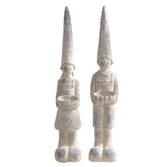 Set Of Bastiaan & Gerda Knothole Gnomes