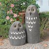 Image of S/2 Ogling Outdoor Owl Statues