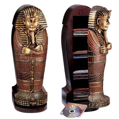 King Tut Sarcophagus Cd Cabinet