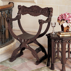 Medieval Cross Frame Chair