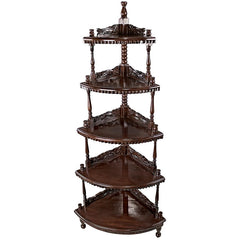 Edwardian Corner 5 Tiered Shelf