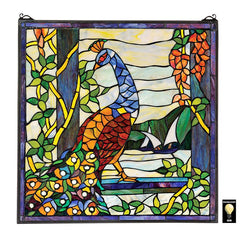 Peacocks Garden Window