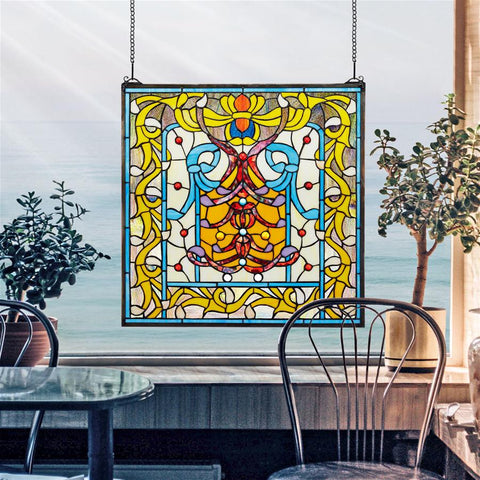 Bedford Manor Stained Glass Window