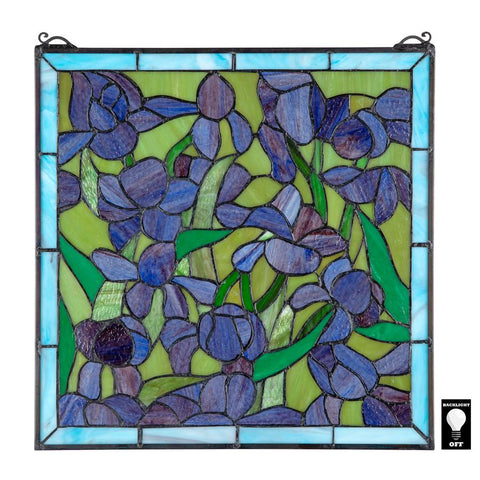 Van Gogh Iris Window