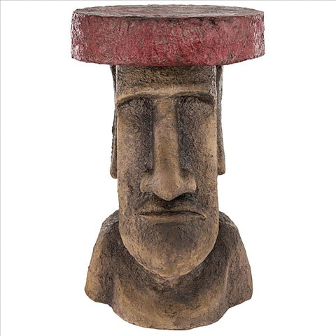 Easter Island Moai Side Table