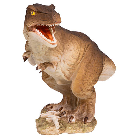 Scaled Trex Dinosaur Statue