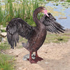 Image of Beautiful Black Swan Statue