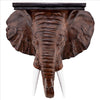 Image of Elephant Wall Shelf Sconce