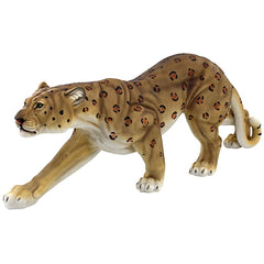 Slient Pursuer Spotted Leopard Statue