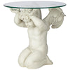 Image of Cherubs Care Glass Topped Table