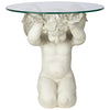 Image of Cherubs Care Glass Topped Table