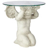 Image of Cherubs Care Glass Topped Table