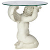 Image of Cherubs Care Glass Topped Table